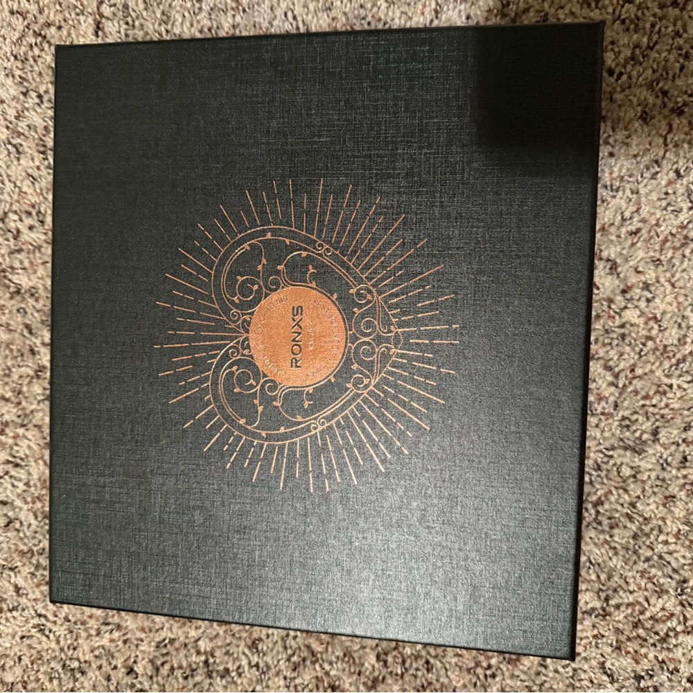 Ronyx Black and Gold Decorative Box